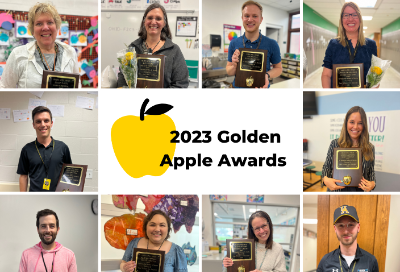 UACA honors 10 UA Schools staff members with Golden Apple Awards
