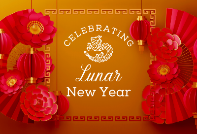 Celebrating Lunar New Year graphic