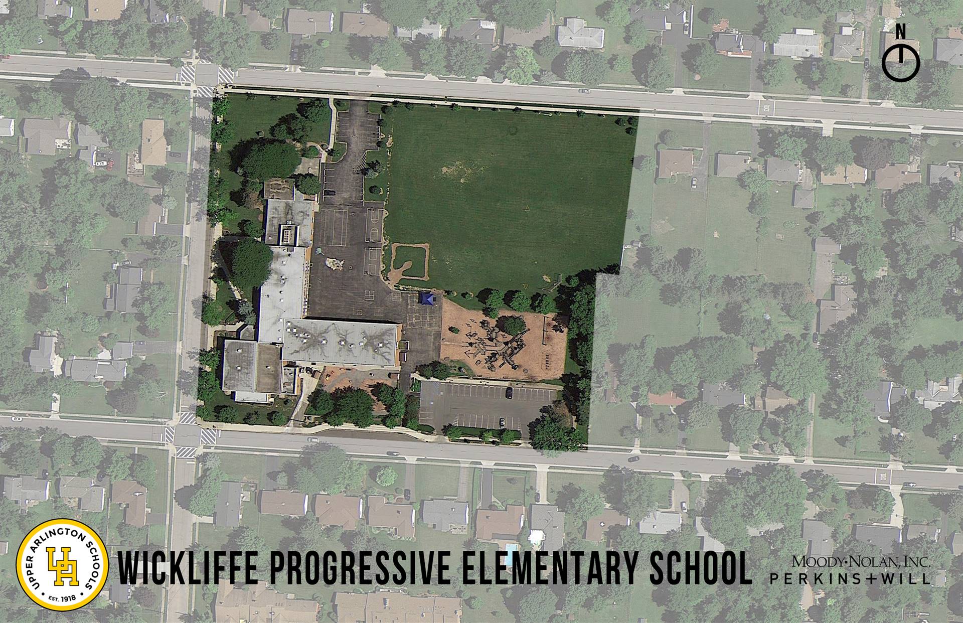 Current site plan for Wickliffe