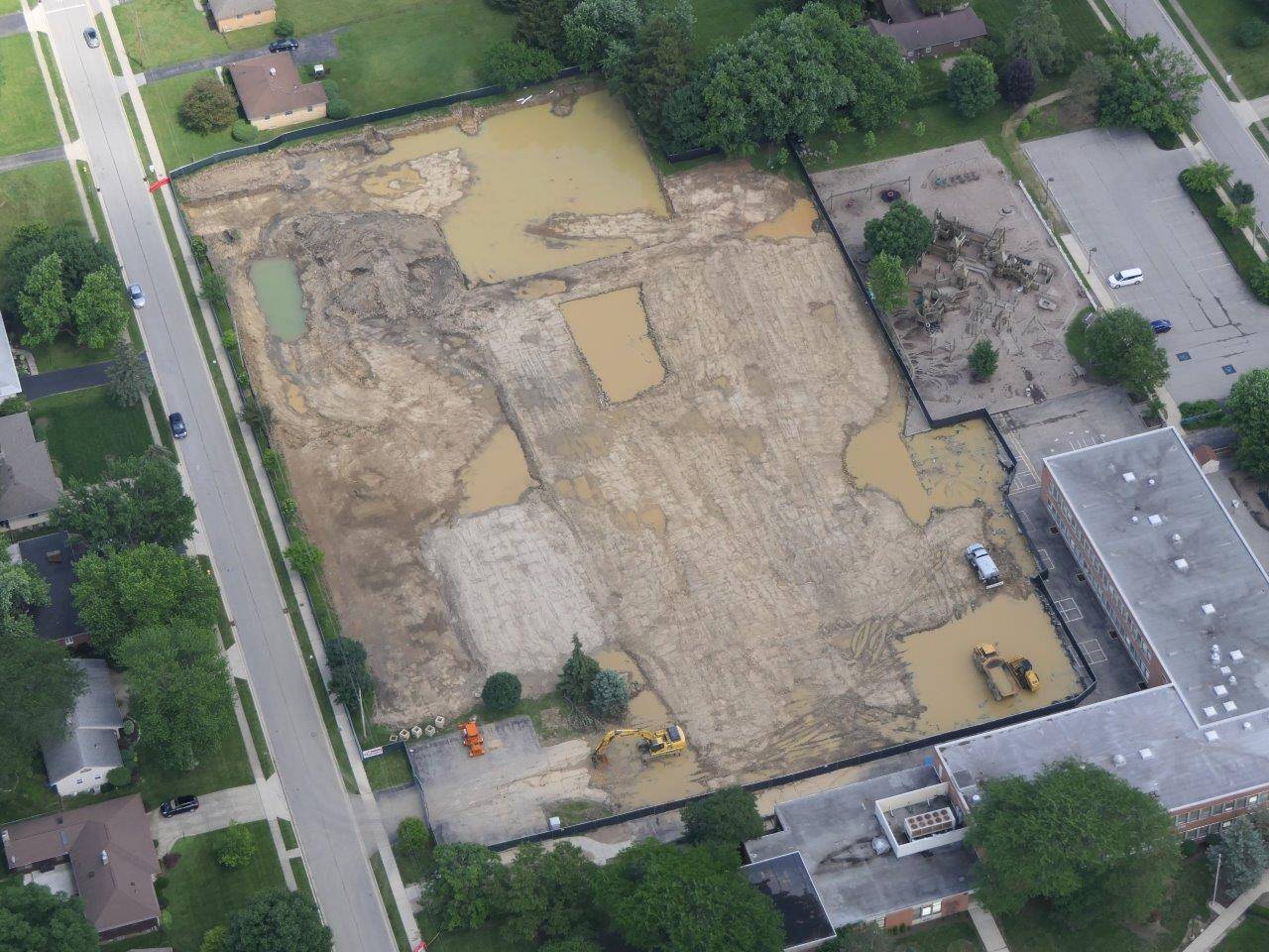 Aerial of Wickliffe site