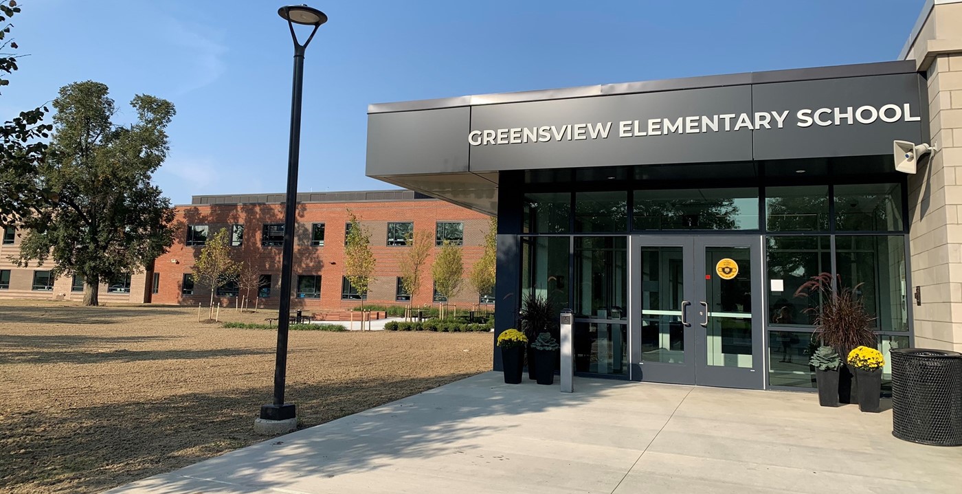 The exterior of the new Greensview
