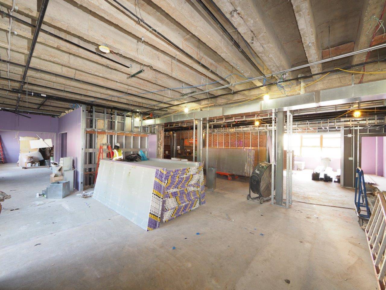 Inside the Tremont Elementary School renovation project