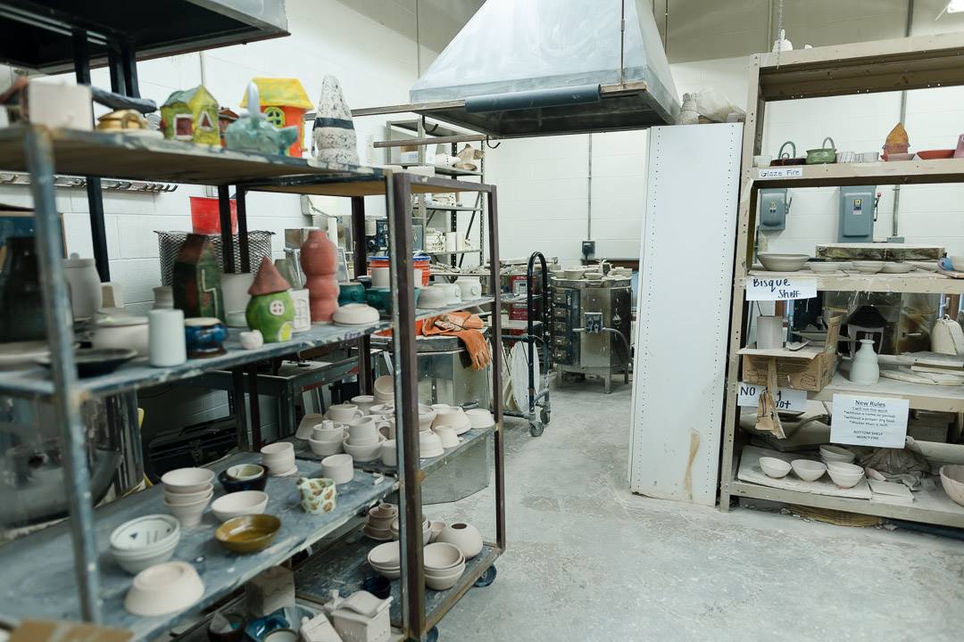 Ceramics room