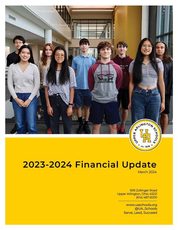 The cover of the 2023-2024 Financial Update